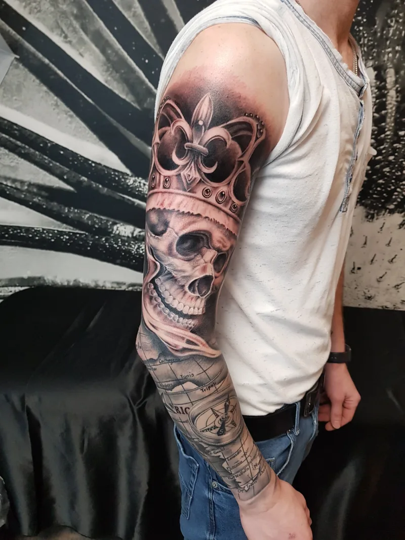 Königlichkeit trifft Sterblichkeit. 👑💀