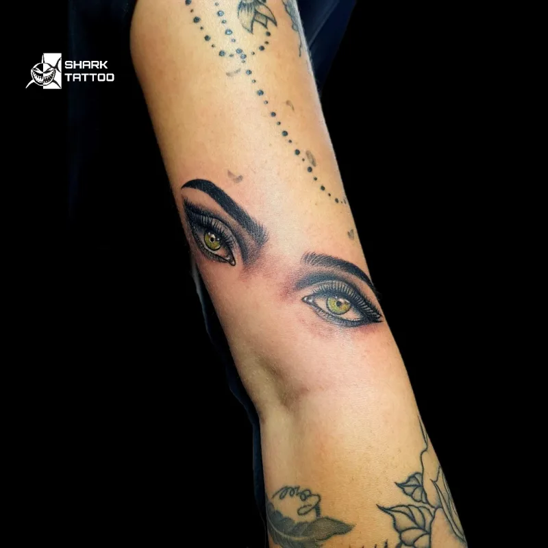 👁️✨ Augen, die sprechen – Hyperrealistisches Tattoo 👁️✨