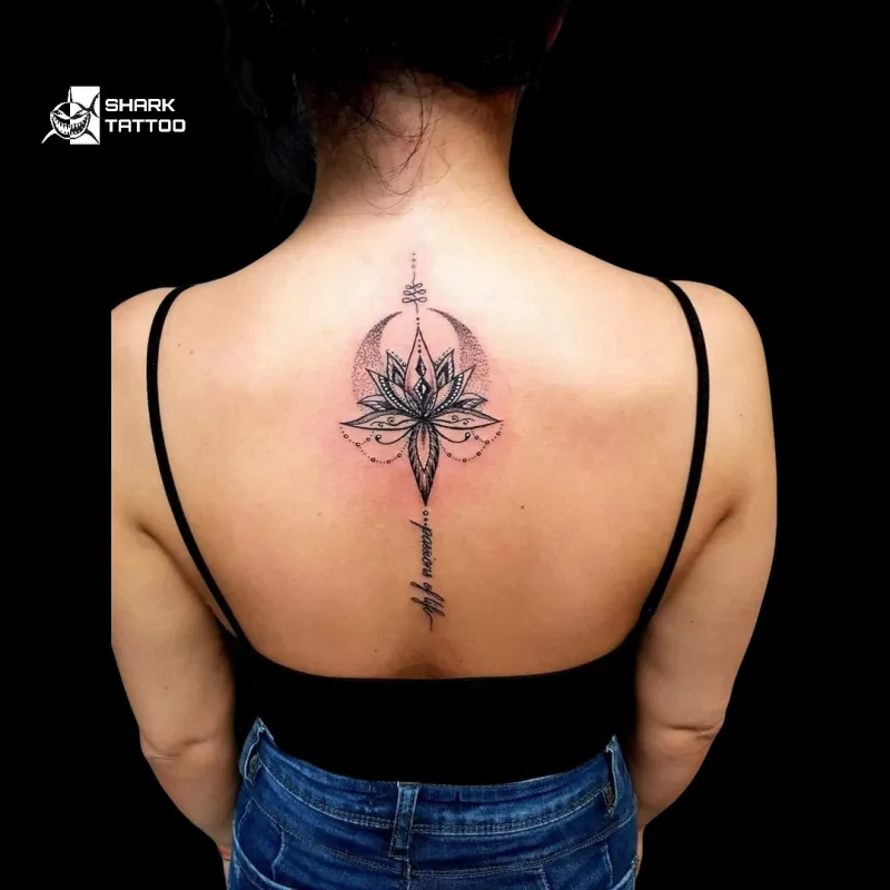 lotus flower tattoo