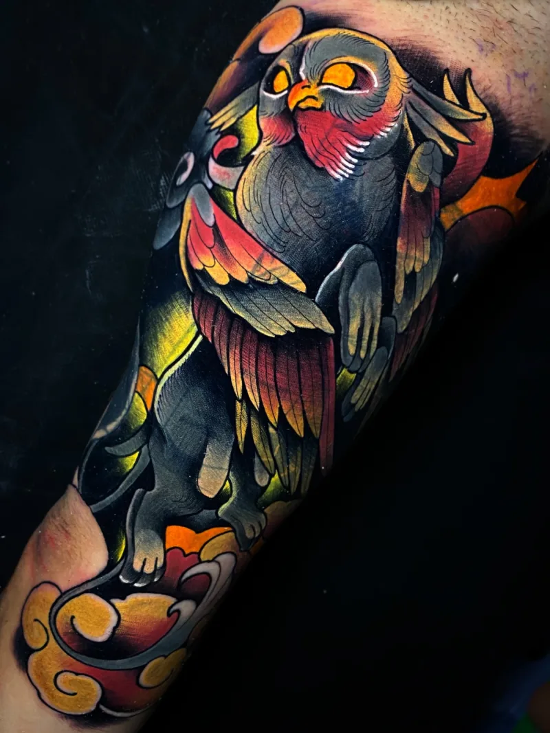 Collored tattoo