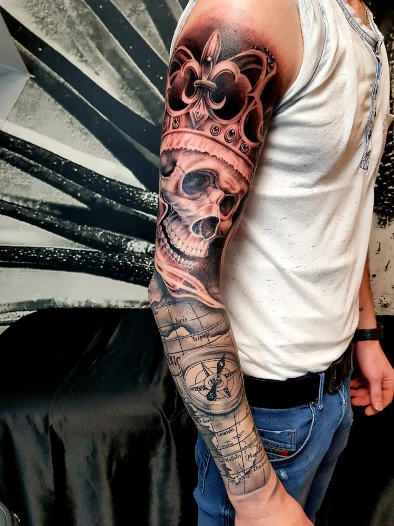 Königlichkeit trifft Sterblichkeit. 👑💀